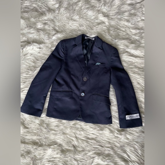 ENGLISH LAUNDRY kids navy suit - Picture 2 of 6